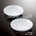 Meilleures ventes de plaques rectangulaires en porcelaine en céramique blanche